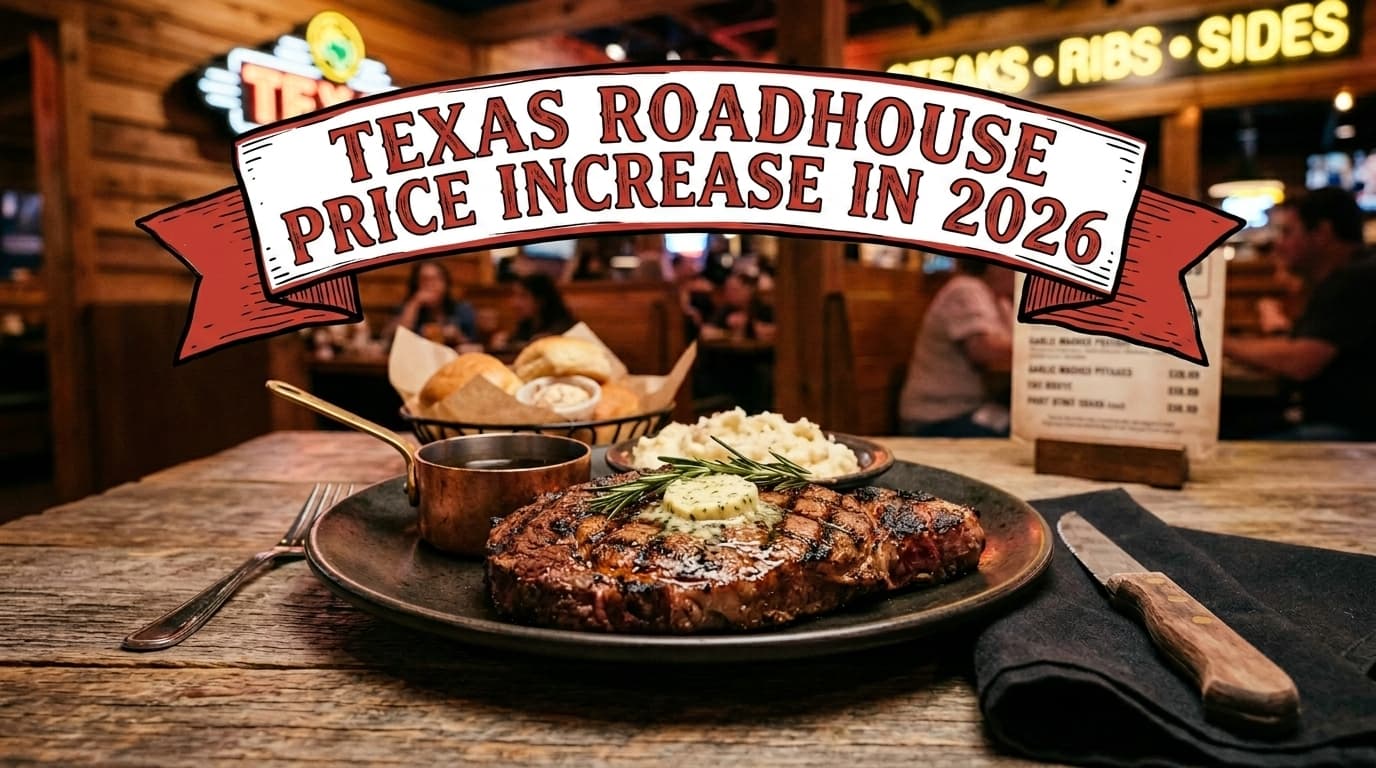 Texas Roadhouse steak price increase 2026