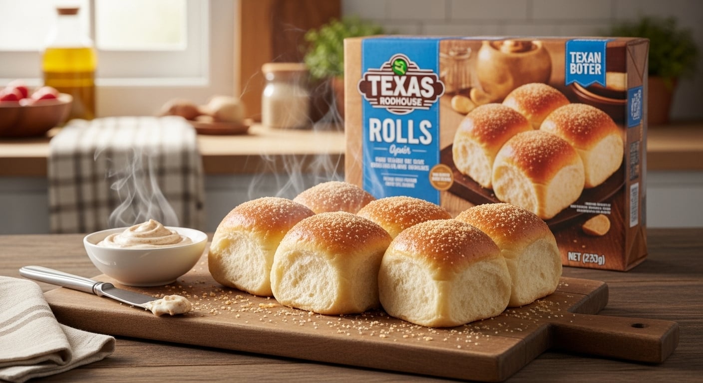 Texas Roadhouse frozen rolls 2025 - restaurant quality dinner rolls baked at home with cinnamon butter, soft fluffy texture, golden brown bakery style bread for family dinners