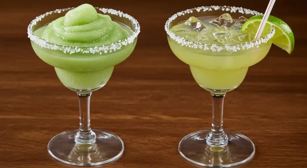 Texas Roadhouse Margaritas - Fresh Frozen Margaritas with Salt Rim