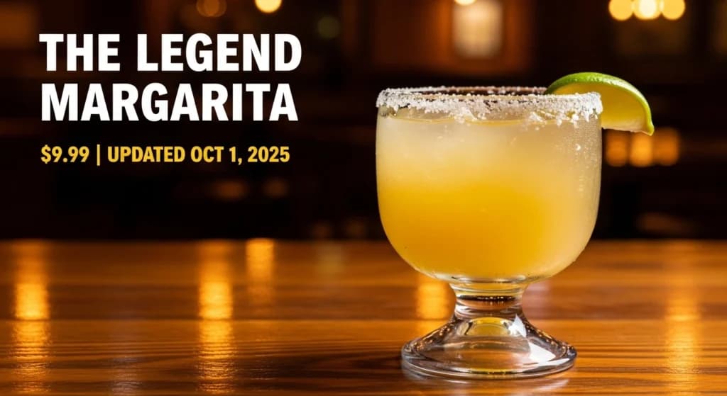 Legendary Margarita Premium Top Shelf