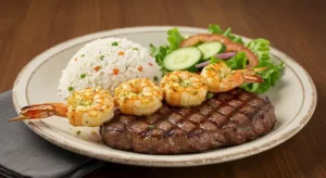 Sirloin & Grilled Shrimp - $21.99