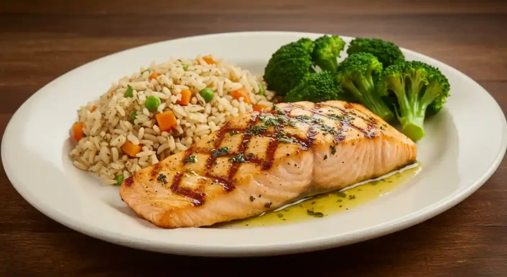 Grilled Salmon (8oz) - Early Dine - Texas Roadhouse